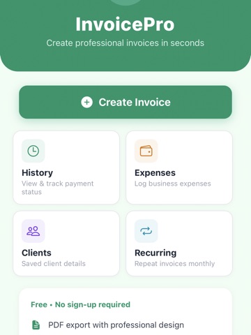 InvoicePro: Invoices Made Easy