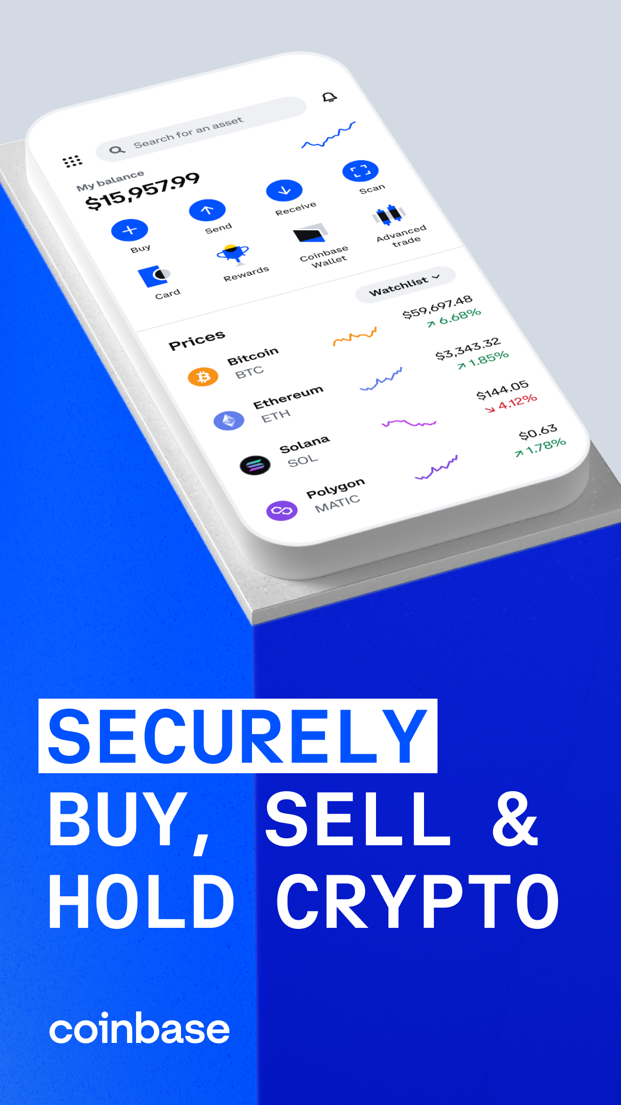 Coinbase: Buy BTC, ETH, SOL screenshot 1