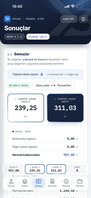 Parsel Etüt screenshot 3