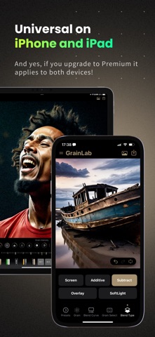 GrainLab Film Grain Editor screenshot