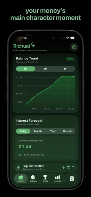 Richual: Track Budget & Wallet screenshot 2