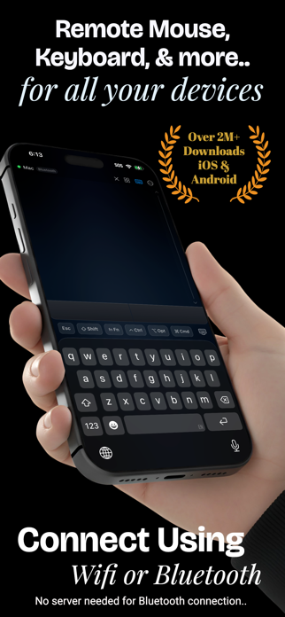 Remote Mouse, keyboard, more Screenshot 1 of 8
