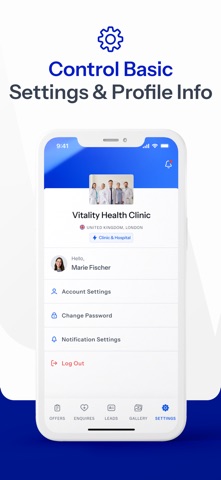 Wupdoc Clinic iPhone screenshot