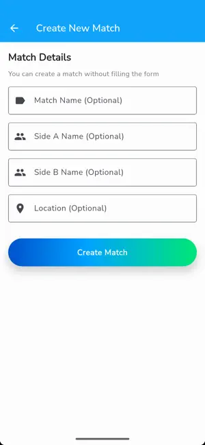 OneTap Scorekeeper - ScoreTab screenshot 3
