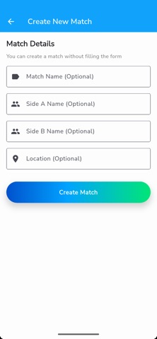 OneTap Scorekeeper - ScoreTab screenshot