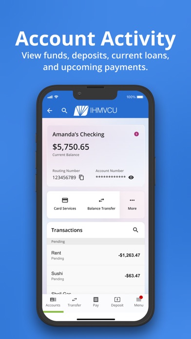 Screenshot #3 pour IHMVCU Mobile