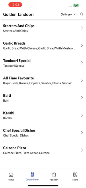 Golden Tandoori. screenshot 3
