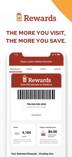 Rusty Lantern Market Rewards screenshot 2