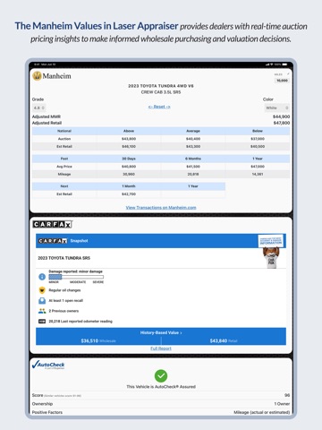 VIN Scanner iPad screenshot