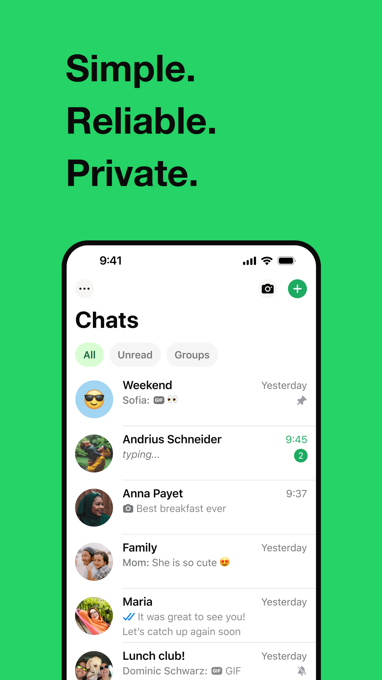 WhatsApp Messenger screenshot 1