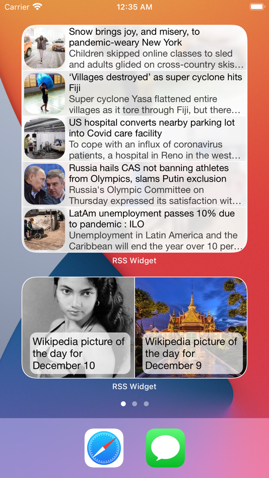 RSS Widget - 6.0 - (iOS)