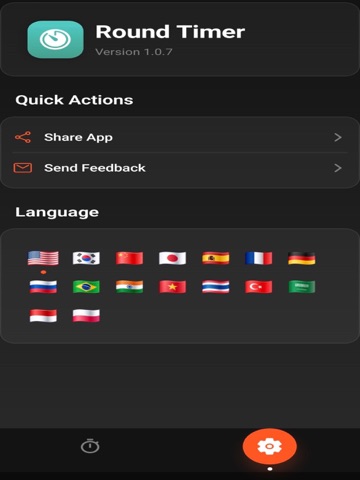 Round Timer - Boxing & HIIT iPad screenshot