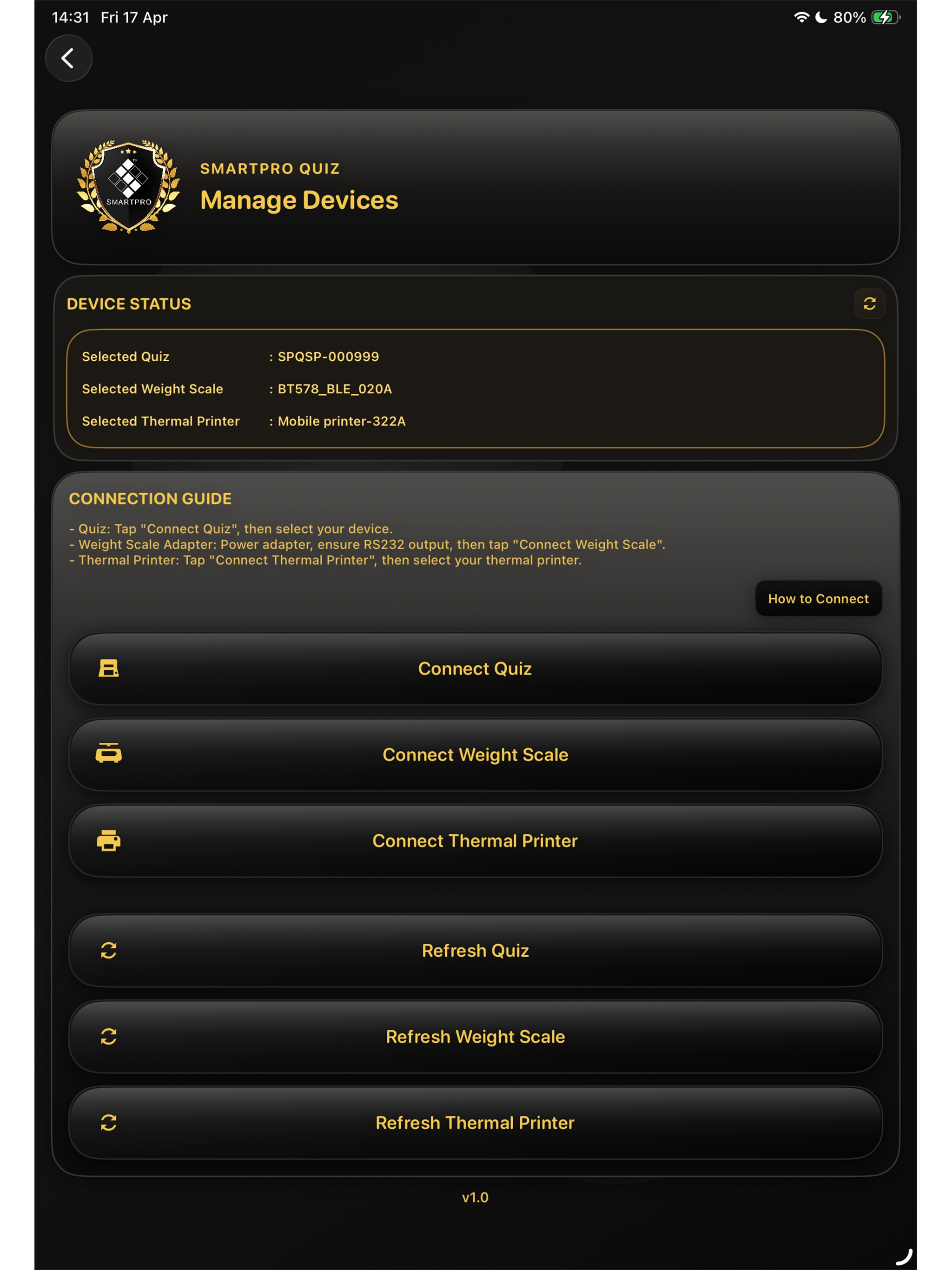 Quiz by SmartPro Instrument