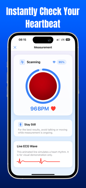 ‎Heart Rate: Pulse Monitor, BP Screenshot