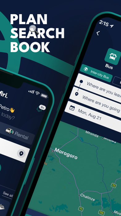 Safiri - Plan Trip, Buy Ticket Screenshot