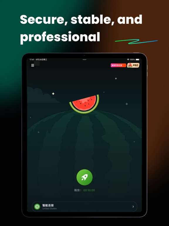 Screenshot #4 pour Melon VPN - Easy Fast VPN