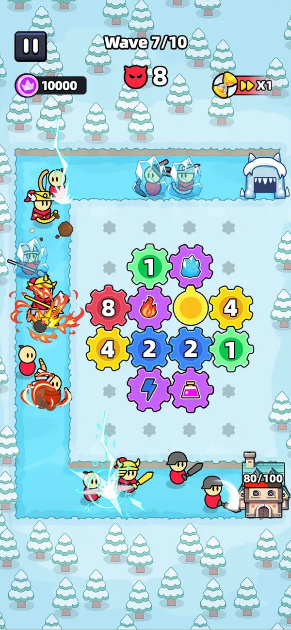 Fortress of Gears iOS Mod IPA screenshot 5 - iOS game interface