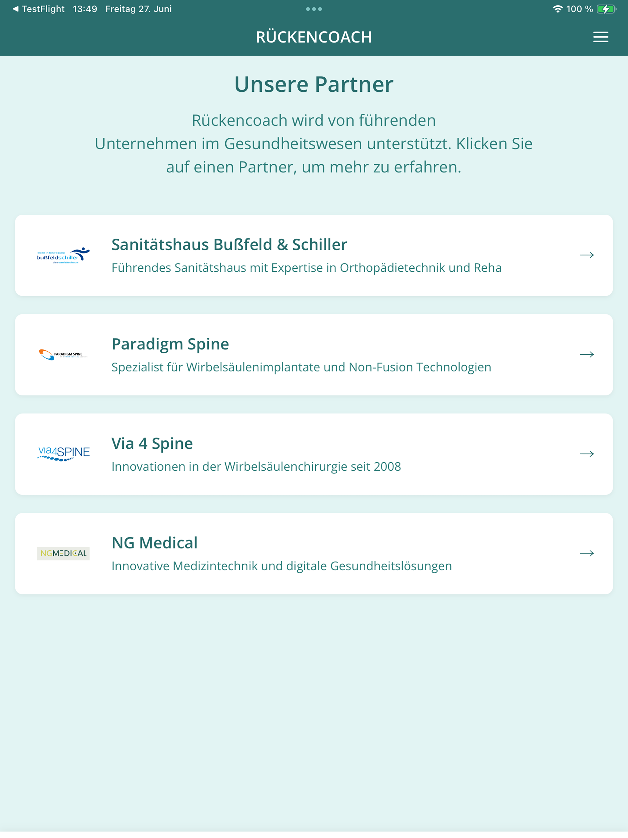 Rückencoach screenshot 9