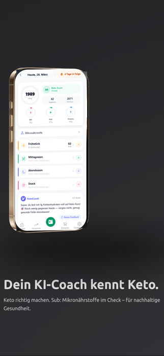 KetoCoach — Keto-Tracker Screenshot 4 of 4