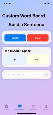 Sense & Say screenshot