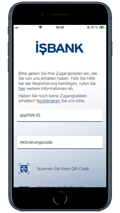 ISBANK TAN Screenshot