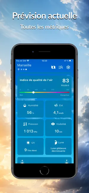 Météo+ Prévisions météo screenshot 2