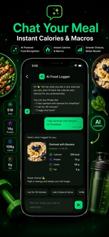 Calorie Counter & Macros iPhone screenshot