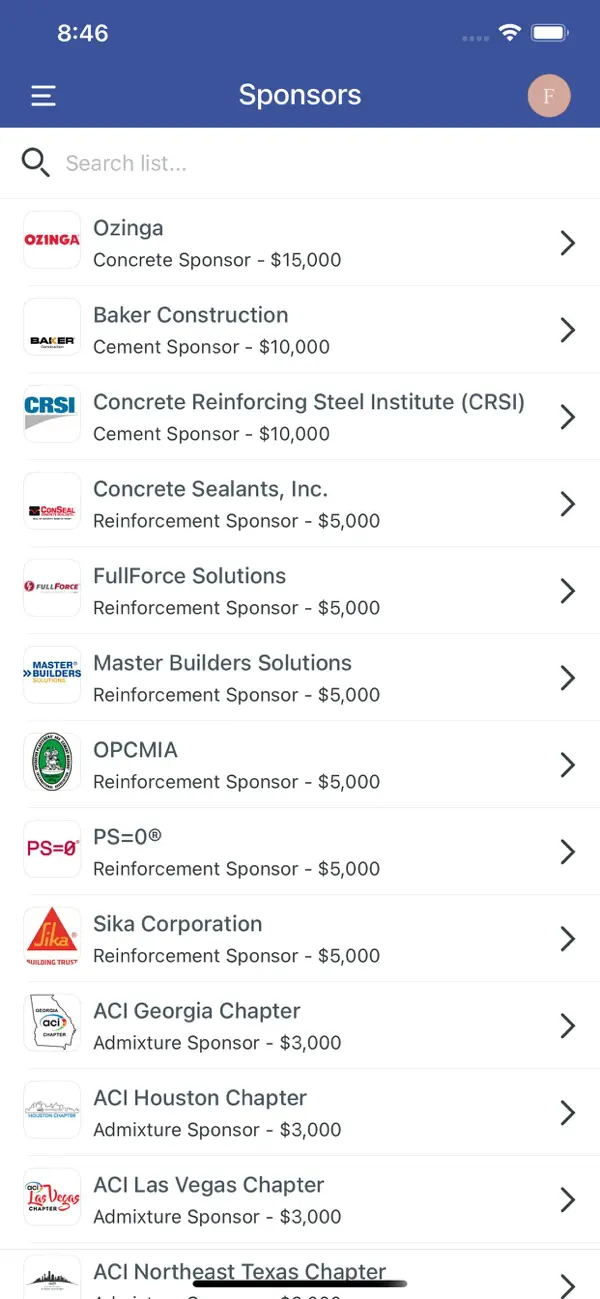 Screenshot #3 pour ACI Convention