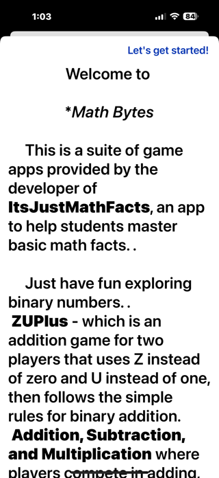Math_Bytes Screenshot 1 of 6