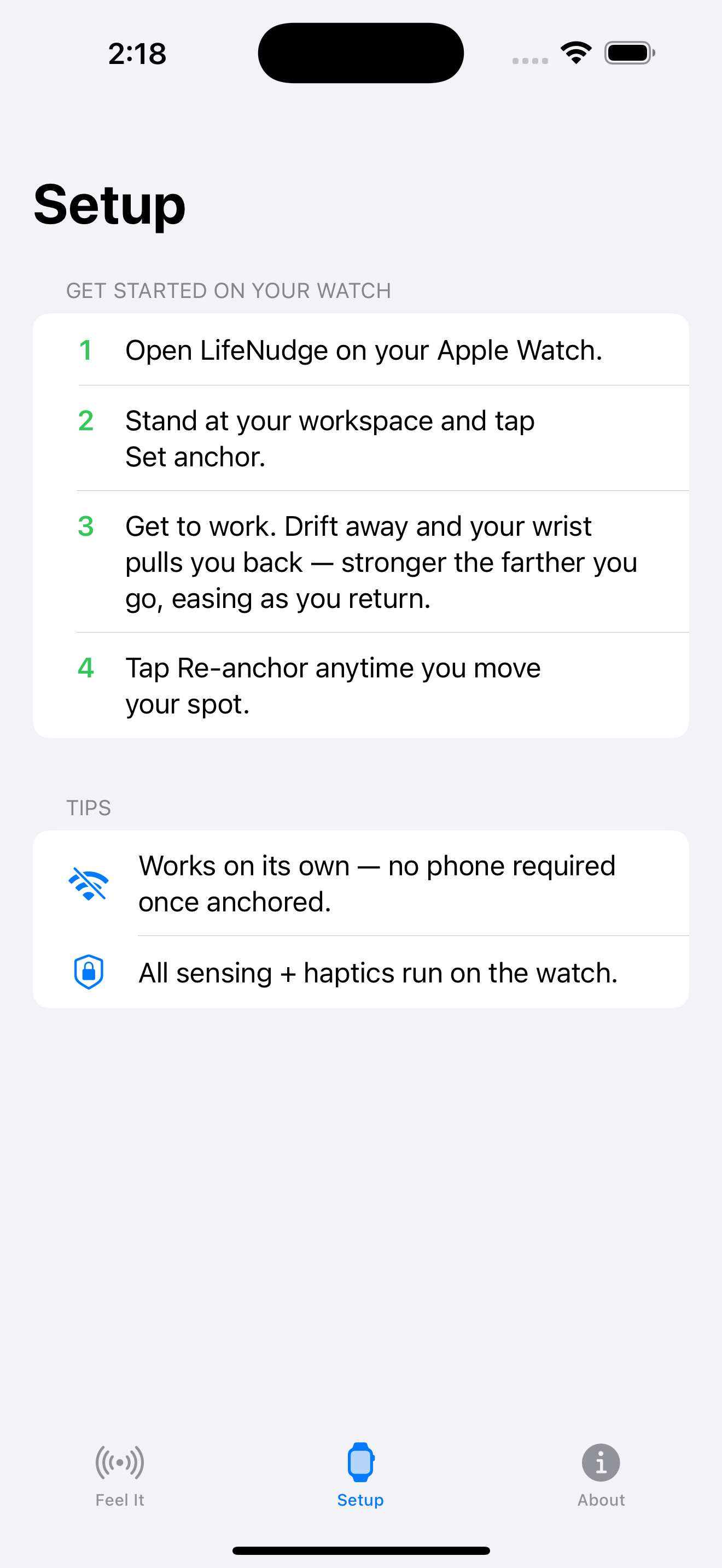 LifeNudge screenshot 4