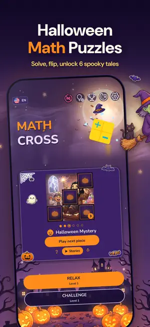 CrossMath: Math Crossword screenshot 1