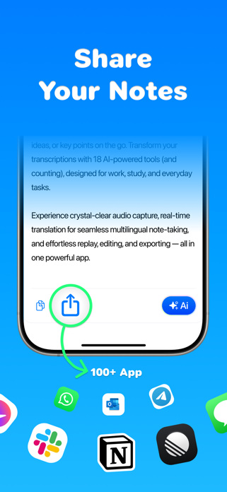 Voice Notes 360: Audio To Text Screenshot 5 of 6