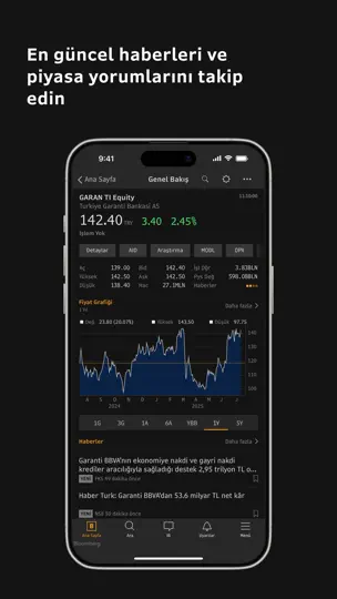 Bloomberg Professional iPhone Ekran Görüntüsü 3