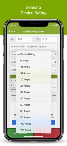 Adiabatic Equation Calculator iPhone screenshot