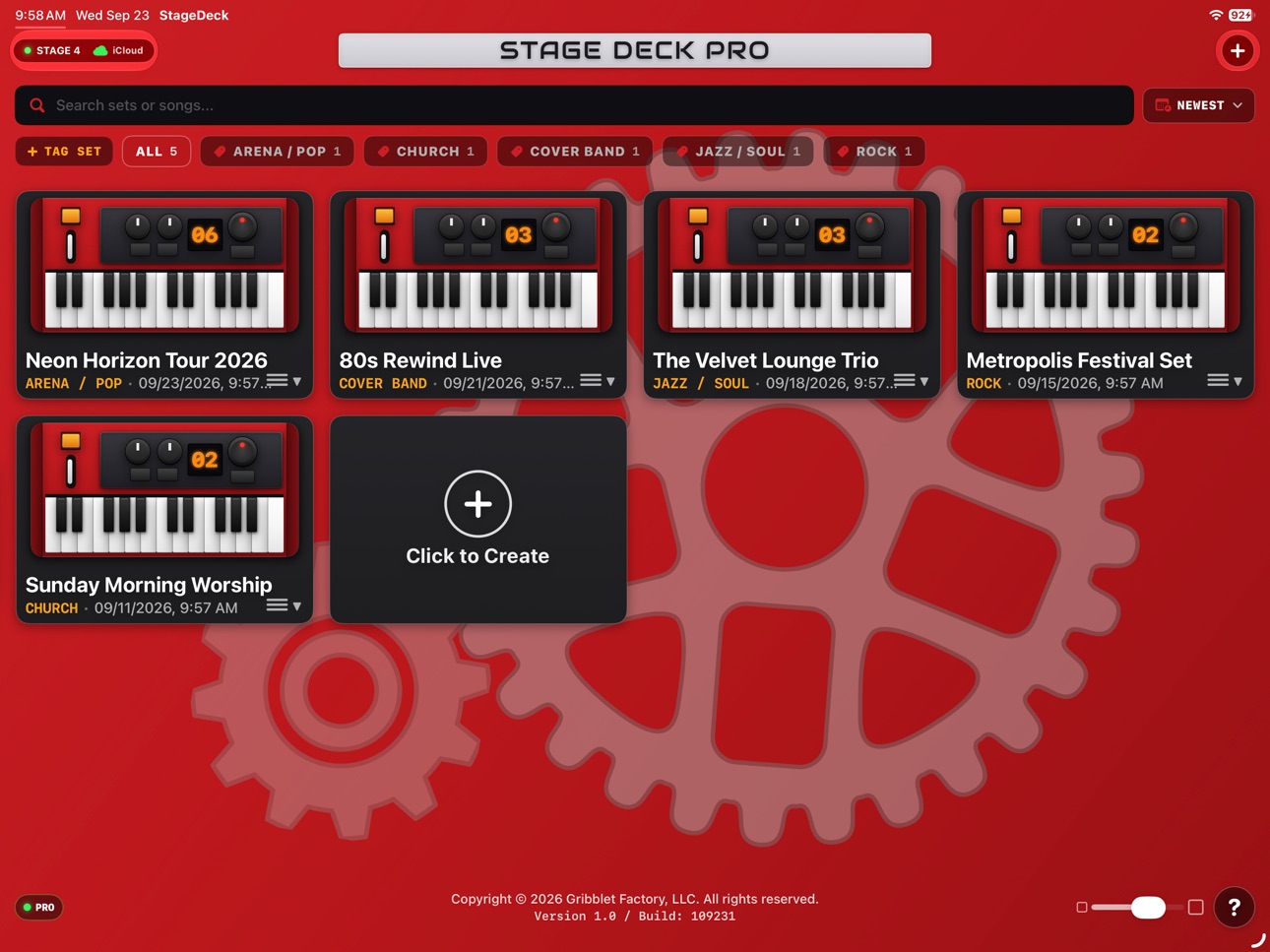 Screenshot 6 of Stage Deck: Setlist Manager