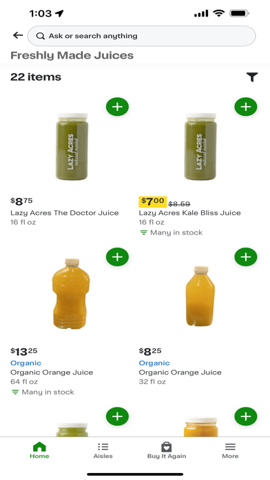 Lazy Acres Natural Market Screenshot