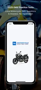 Motorcycle DMV Written Test screenshot #1 for iPhone