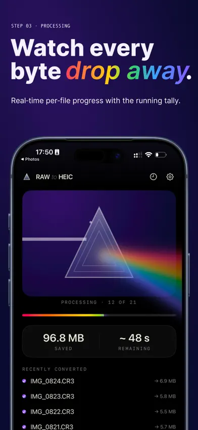 Raw To HEIC screenshot 4