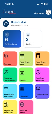 Profesores Attendis Screenshot 2 of 8
