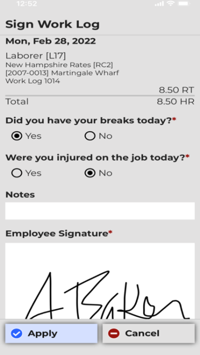 B2W Employee Screenshot