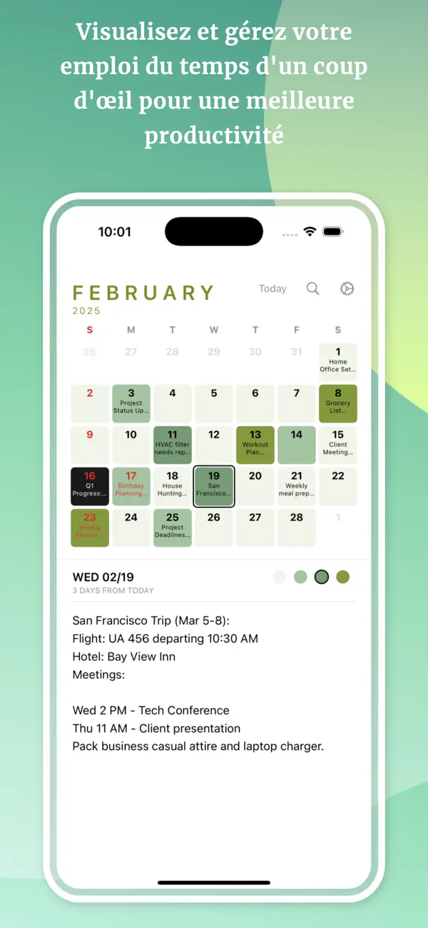 Screenshot #2 pour My Daily Memo