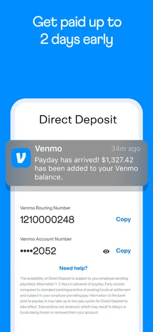 Venmo screenshot 4