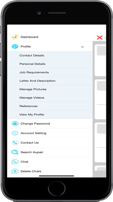 AuPair.com Screenshot