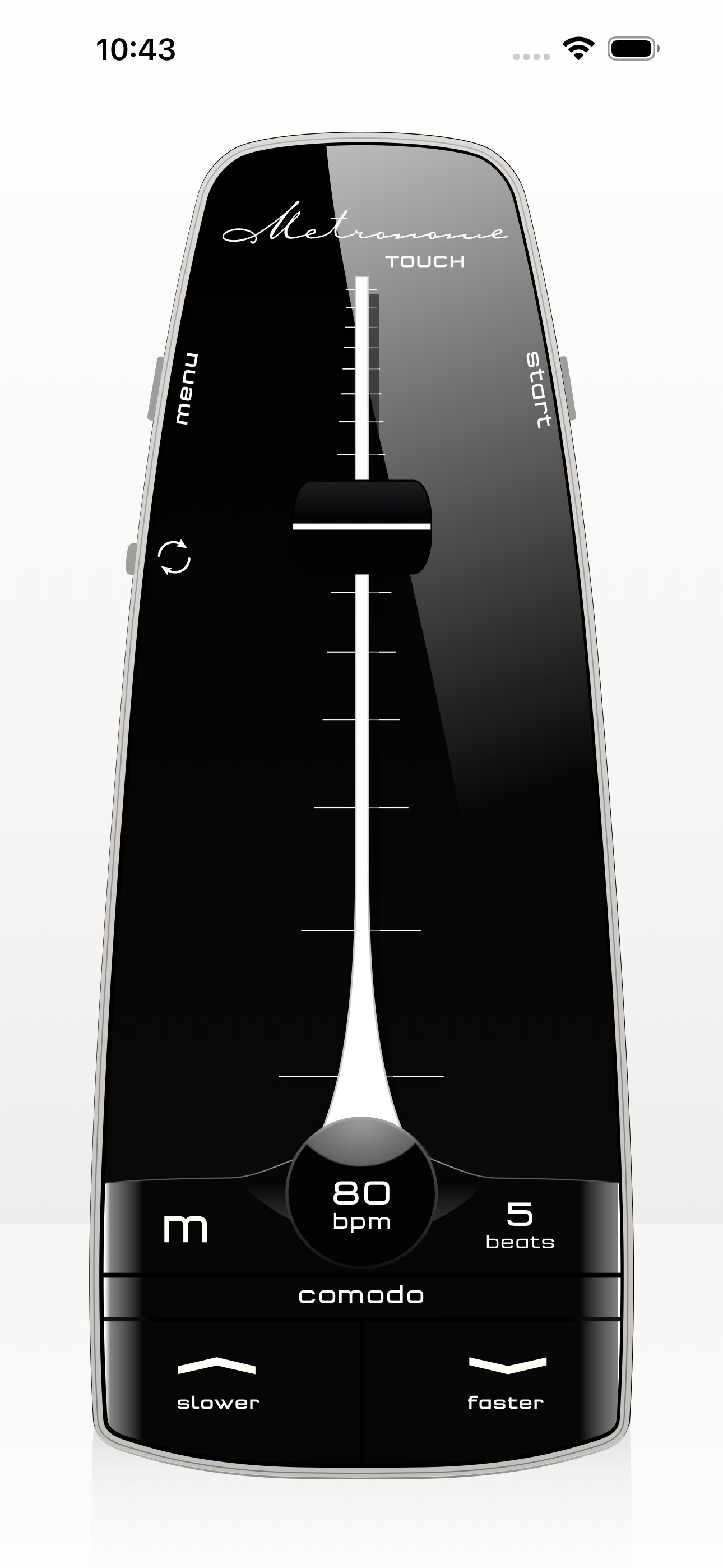 Metronome touch