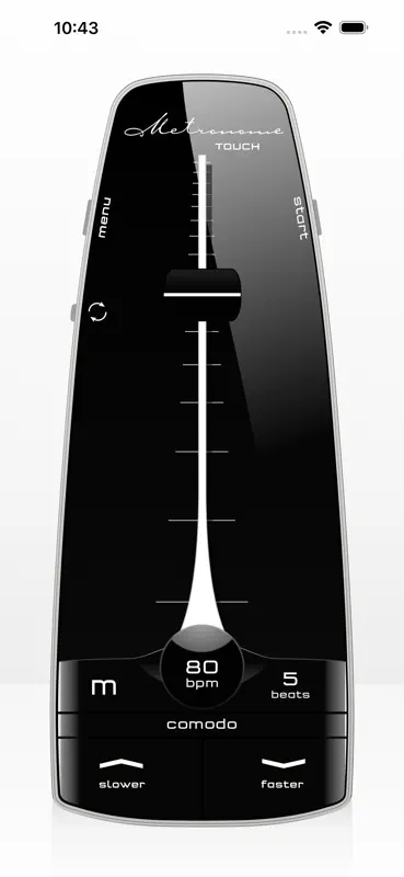 Metronome touch screenshot 1 of 10
