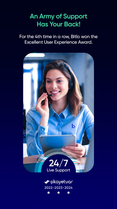 Bitlo: Bitcoin & Kripto Para iPhone screenshot 3 - Finance app