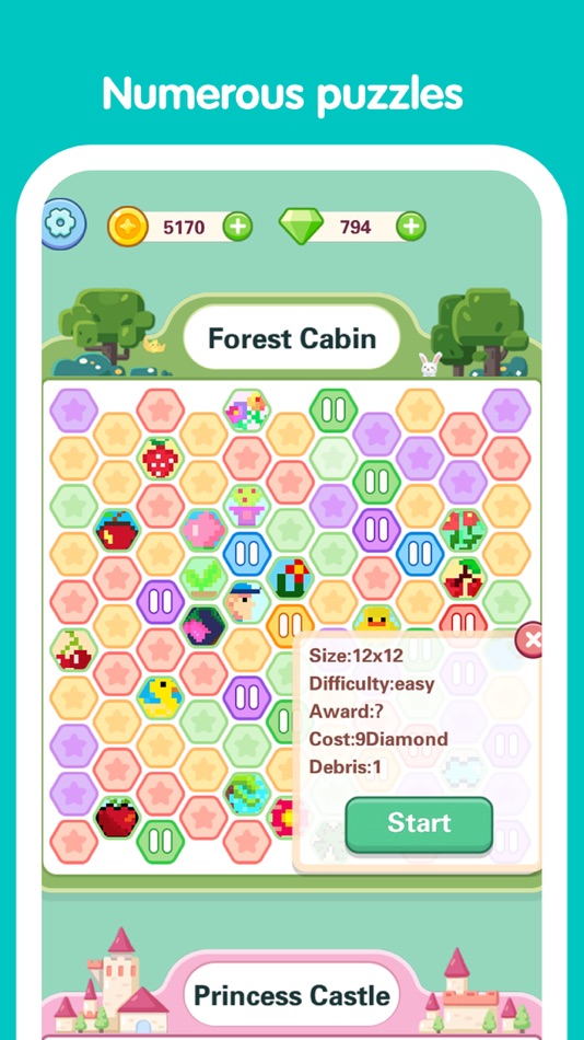 #1. Digtial Nonogram: color logic (iOS) Podle: BigJoy