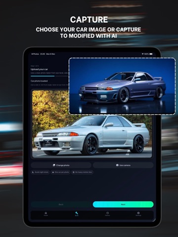 Custom Car AI Modification iPad screenshot