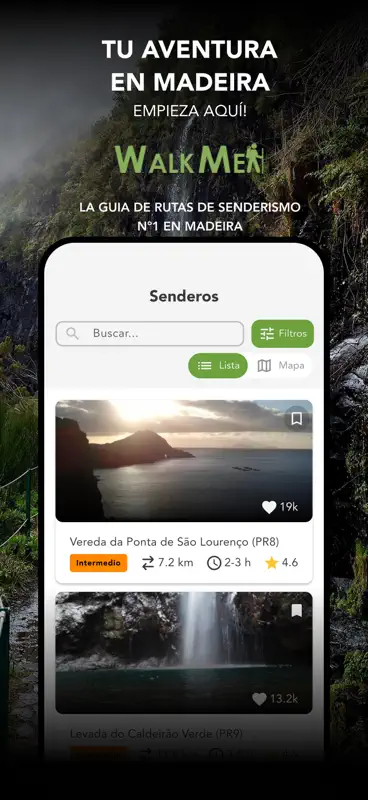 WalkMe | Senderismo en Madeira screenshot 1 of 7