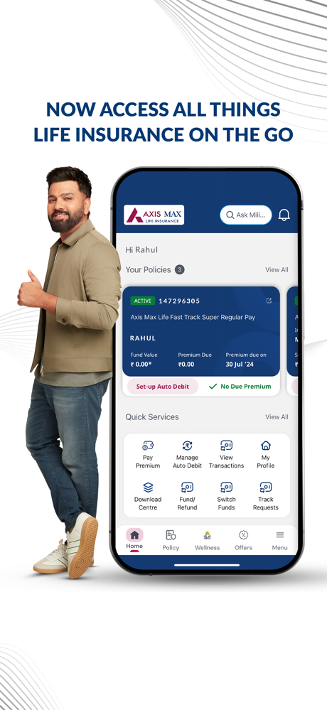 Axis Max Life Insurance screenshot 1